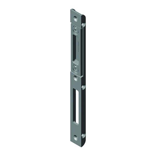 SCHOOTPLAAT USB 25-212V/31R hout 12mm - as10mm - falz20mm - DinR - zilver Productafbeelding BIGPIC L