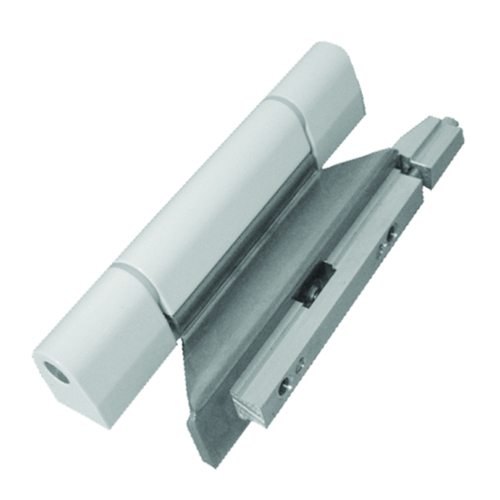 SCHARNIER TB-FORCE 10 vr PVC industrie R9016 wit - asmaat 13mm - beslaggroef 16mm Productafbeelding BIGPIC L