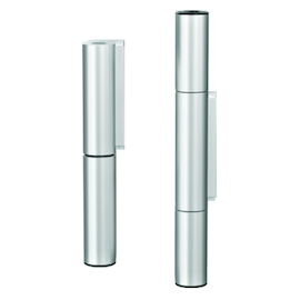 SCHARNIER KT-RN HAHN 3-del vr PVC industrie cez Ø22mm - R9001 beige - opdek 0° 16,5-26mm - 160kg Productafbeelding
