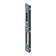 SCHOOTPLAAT USB 25-212V/31R hout 12mm - as10mm - falz20mm - DinR - zilver Productafbeelding