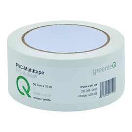 ADHESIF PVC MULTITAPE greenteQ B50mmxL33m - inter.+exter. Photo du produit