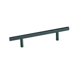 MEUBELGREEP TT-vorm Ø10mm - as 96mm - TL160mm - zwart mat Productafbeelding