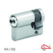 HALVE PROFIELCILINDER Qtec 6 stiften SKG3 40MM - 10/30 - GS - veiligheidskaart Productafbeelding